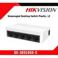 Hikvision DS-3E0105D-E 5 Ports Fast Ethernet Unmanaged Desktop Switch
