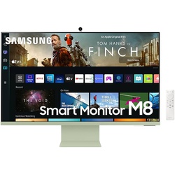 Samsung M8 M80C 32" 4K USB-C Smart Monitor with Webcam, Height, WiFi, Bluetooth  - LS32CM801UMXUE